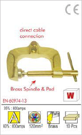 Earth Clamps, Magnetic/Rotary Clamps